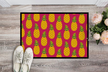 Load image into Gallery viewer, Pineapples on Pink Doormat - 24x36 Decorative Floor Mat – Indoor/Outdoor Rug with Artistic Flair BB5136JMAT