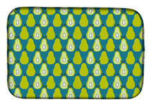 Load image into Gallery viewer, Pears on Green Dish Drying Mat – Absorbent, Artistic Kitchen Essentials BB5138DDM