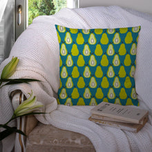 Load image into Gallery viewer, Pears on Green Throw Pillow - 14x14 Decorative Pillow – Art for Your Home &amp; Patio BB5138PW1414