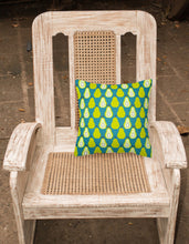 Load image into Gallery viewer, Pears on Green Fabric Decorative Pillow BB5138PW1818