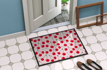 Load image into Gallery viewer, Cherries on Pink Doormat - 18x27 Decorative Floor Mat – Indoor/Outdoor Rug with Artistic Flair BB5139MAT
