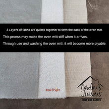 Load image into Gallery viewer, Cherries on Pink Oven Mitt BB5139OVMT