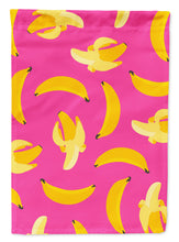Load image into Gallery viewer, Bananas on Pink Garden Flag - Outdoor Decorative Yard Flag BB5140GF