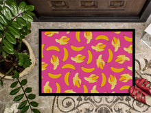 Load image into Gallery viewer, Bananas on Pink Doormat - 24x36 Decorative Floor Mat – Indoor/Outdoor Rug with Artistic Flair BB5140JMAT