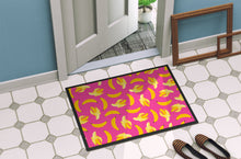 Load image into Gallery viewer, Bananas on Pink Doormat - 24x36 Decorative Floor Mat – Indoor/Outdoor Rug with Artistic Flair BB5140JMAT