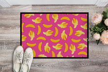 Load image into Gallery viewer, Bananas on Pink Doormat - 18x27 Decorative Floor Mat – Indoor/Outdoor Rug with Artistic Flair BB5140MAT