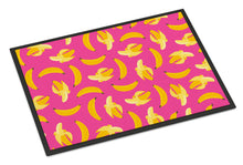 Load image into Gallery viewer, Bananas on Pink Doormat - 18x27 Decorative Floor Mat – Indoor/Outdoor Rug with Artistic Flair BB5140MAT