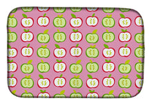 Load image into Gallery viewer, Apples on Pink Dish Drying Mat – Absorbent, Artistic Kitchen Essentials BB5141DDM