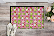 Load image into Gallery viewer, Apples on Pink Doormat - 18x27 Decorative Floor Mat – Indoor/Outdoor Rug with Artistic Flair BB5141MAT