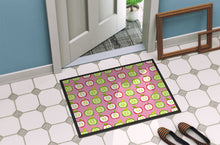 Load image into Gallery viewer, Apples on Pink Doormat - 18x27 Decorative Floor Mat – Indoor/Outdoor Rug with Artistic Flair BB5141MAT