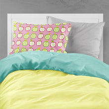 Load image into Gallery viewer, Apples on Pink Fabric Standard Pillowcase – Artistic Decorative Front, White Back BB5141PILLOWCASE