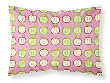 Load image into Gallery viewer, Apples on Pink Fabric Standard Pillowcase – Artistic Decorative Front, White Back BB5141PILLOWCASE