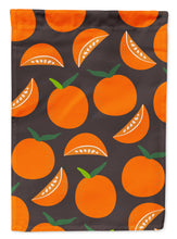 Load image into Gallery viewer, Oranges on Gray Garden Flag - Outdoor Decorative Yard Flag BB5142GF