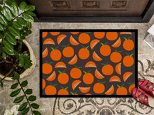 Load image into Gallery viewer, Oranges on Gray Doormat - 24x36 Decorative Floor Mat – Indoor/Outdoor Rug with Artistic Flair BB5142JMAT