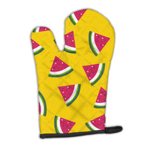 Load image into Gallery viewer, Watermelon on Yellow Oven Mitt BB5144OVMT