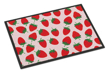Load image into Gallery viewer, Strawberries on Pink Doormat - 18x27 Decorative Floor Mat – Indoor/Outdoor Rug with Artistic Flair BB5146MAT