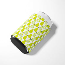 Load image into Gallery viewer, Pears on White Can or Bottle Hugger BB5147CC