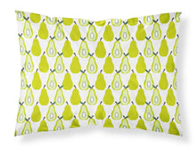 Load image into Gallery viewer, Pears on White Fabric Standard Pillowcase – Artistic Decorative Front, White Back BB5147PILLOWCASE