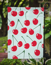 Load image into Gallery viewer, Cherries on Blue Garden Flag - Outdoor Decorative Yard Flag BB5148GF