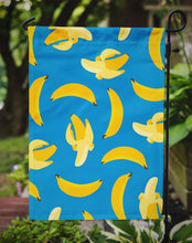 Load image into Gallery viewer, Bananas on Blue Garden Flag - Outdoor Decorative Yard Flag BB5149GF