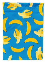 Load image into Gallery viewer, Bananas on Blue Garden Flag - Outdoor Decorative Yard Flag BB5149GF