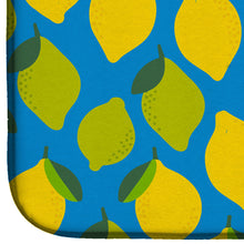 Load image into Gallery viewer, Lemons and Limes Dish Drying Mat – Absorbent, Artistic Kitchen Essentials BB5150DDM