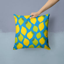 Load image into Gallery viewer, Lemons and Limes Throw Pillow - 14x14 Decorative Pillow – Art for Your Home &amp; Patio BB5150PW1414