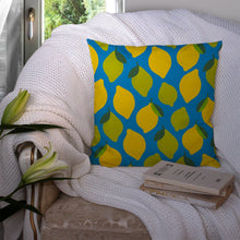 Load image into Gallery viewer, Lemons and Limes Throw Pillow - 14x14 Decorative Pillow – Art for Your Home &amp; Patio BB5150PW1414