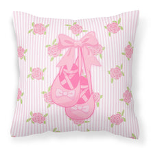 Load image into Gallery viewer, Ballerina Ballet Shoes Fabric Decorative Pillow BB5157PW1818