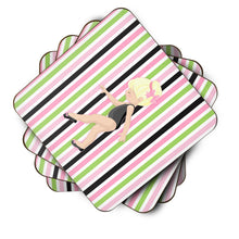 Load image into Gallery viewer, Ballerina Blonde Point Foam Coaster  BB5160FC