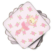 Load image into Gallery viewer, Ballerina Blonde Front Pose Foam Coaster  BB5164FC
