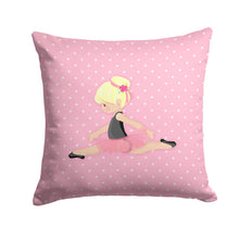 Load image into Gallery viewer, Ballerina Blonde Jete Throw Pillow - 14x14 Decorative Pillow – Art for Your Home &amp; Patio BB5166PW1414
