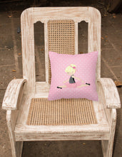 Load image into Gallery viewer, Ballerina Blonde Jete Fabric Decorative Pillow BB5166PW1818