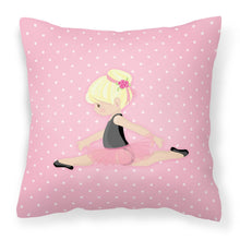 Load image into Gallery viewer, Ballerina Blonde Jete Fabric Decorative Pillow BB5166PW1818