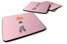 Load image into Gallery viewer, Ballerina Red Head Releve Foam Coaster  BB5168FC