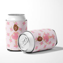 Load image into Gallery viewer, Ballerina Brunette Back Pose Can or Bottle Hugger BB5176CC