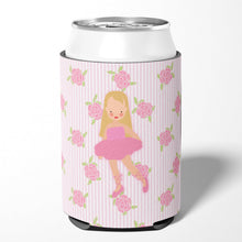 Load image into Gallery viewer, Ballerina Long Haired Blonde Can or Bottle Hugger BB5185CC