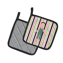 Load image into Gallery viewer, Dancer Bikatard Flex Hands Pot Holders - Set of 2 - Heat-Resistant Kitchen Essentials BB5186PTHD