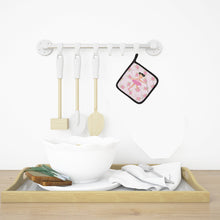 Load image into Gallery viewer, Ballerina Black Hair Ponytails Pot Holders - Set of 2 - Heat-Resistant Kitchen Essentials BB5187PTHD