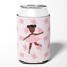 Load image into Gallery viewer, Ballerina African American Ponytails Can or Bottle Hugger BB5192CC