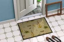 Load image into Gallery viewer, White Wine on Linen Doormat - 24x36 Decorative Floor Mat – Indoor/Outdoor Rug with Artistic Flair BB5194JMAT