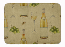 Load image into Gallery viewer, White Wine on Linen Machine Washable Memory Foam Mat BB5194RUG