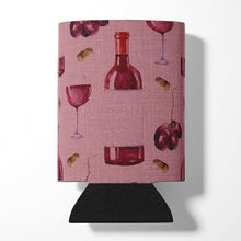 Load image into Gallery viewer, Red Wine on Linen Can or Bottle Hugger BB5195CC