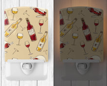 Load image into Gallery viewer, Red and White Wine Ceramic Night Light BB5196CNL