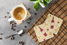 Load image into Gallery viewer, Red and White Wine Foam Coaster  BB5196FC
