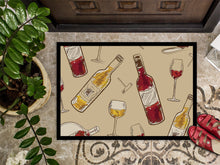 Load image into Gallery viewer, Red and White Wine Doormat - 24x36 Decorative Floor Mat – Indoor/Outdoor Rug with Artistic Flair BB5196JMAT