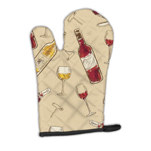 Load image into Gallery viewer, Red and White Wine Oven Mitt BB5196OVMT