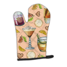 Load image into Gallery viewer, Drinks and Cocktails Peach Oven Mitt BB5200OVMT