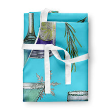 Load image into Gallery viewer, Drinks and Cocktails Blue Apron – Artist-Designed Kitchen, BBQ &amp; Craft Apron BB5203APRON