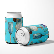 Load image into Gallery viewer, Drinks and Cocktails Blue Can or Bottle Hugger BB5203CC